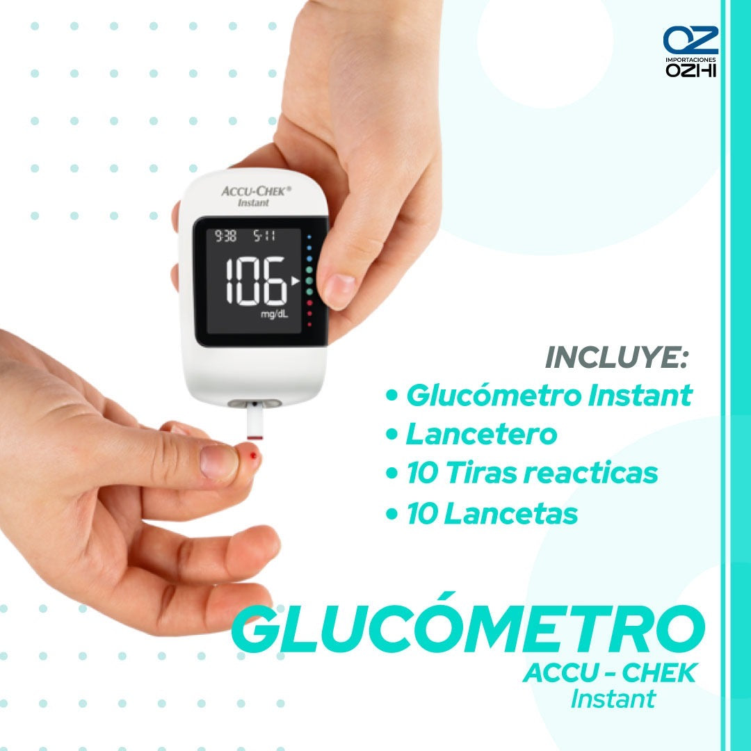GLUCOMETRO ACCU CHECK INSTANT